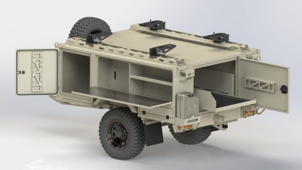 Army Trailer - Remote Area Support Vehicle