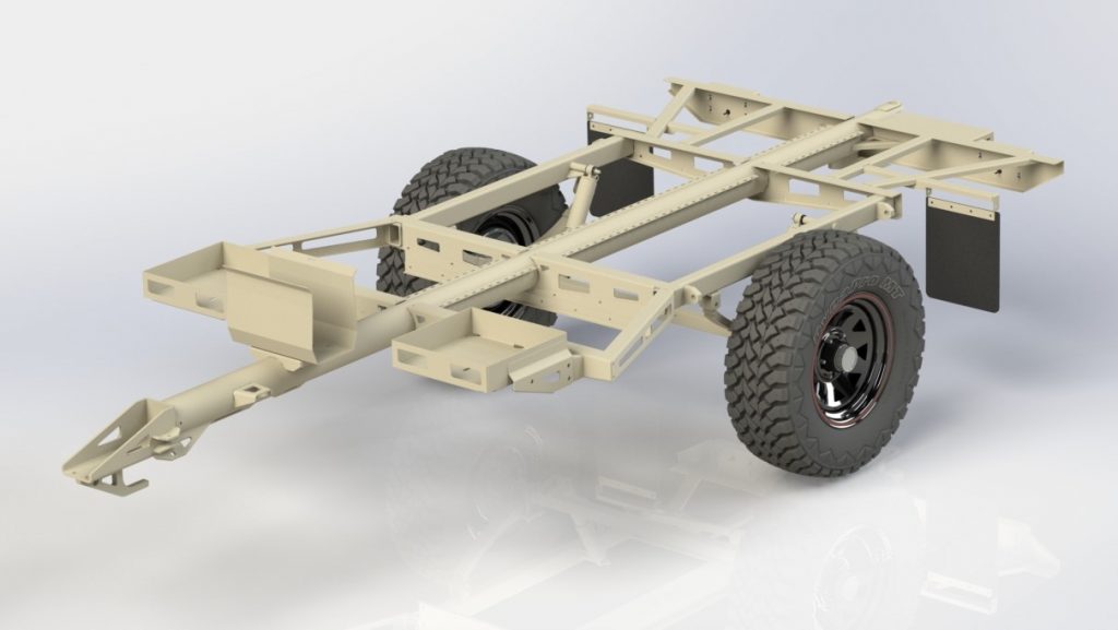 Special Purpose Trailer Chassis.
